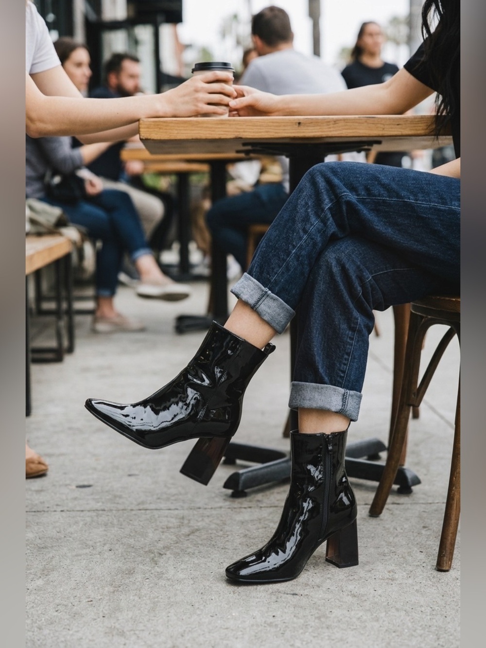 Seven Dials Patent Boot